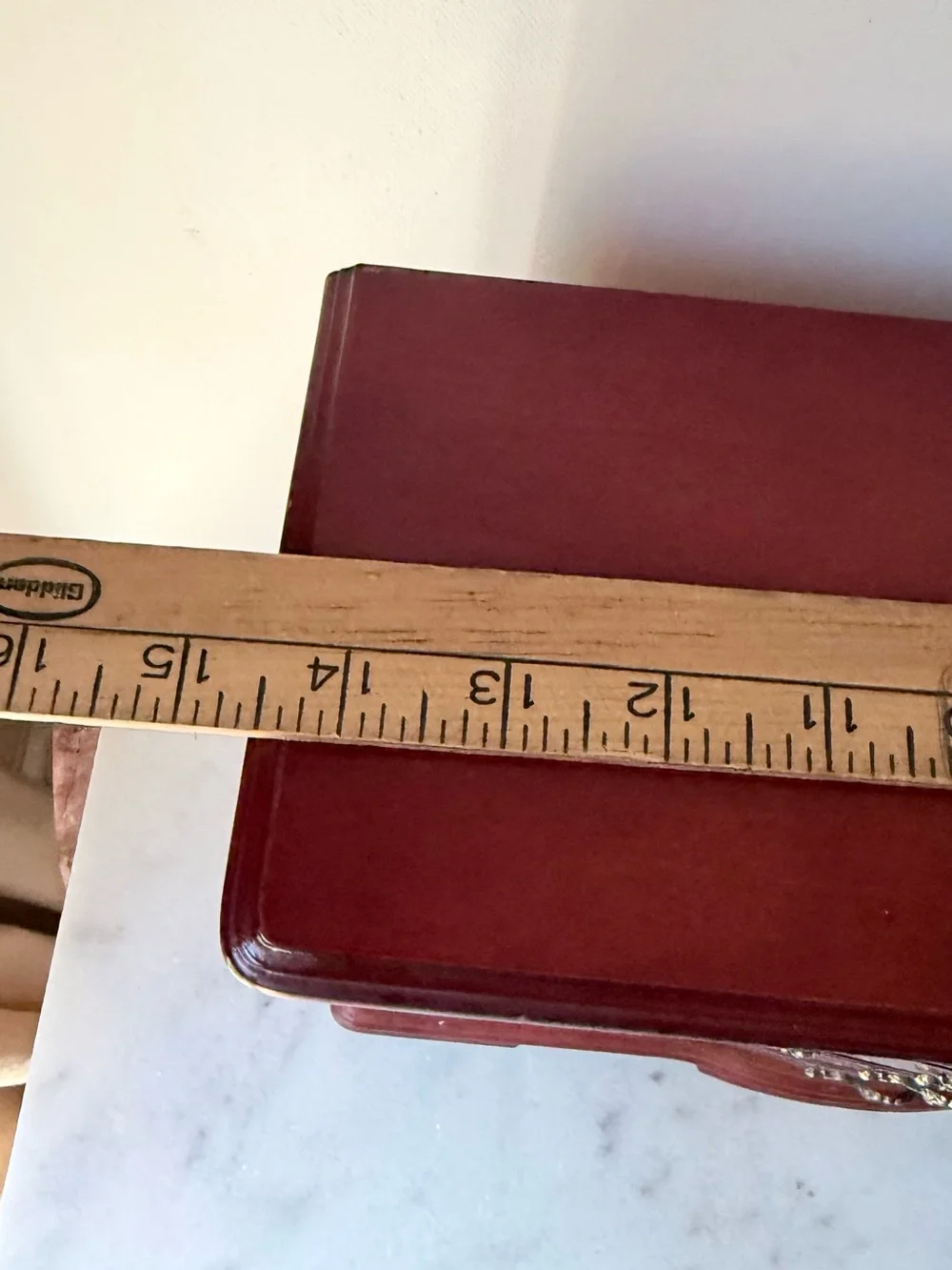 Wooden Jewelry Box Chest in Mahogany Red vintage armoire